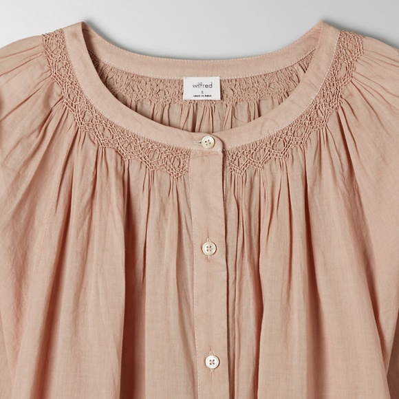 BNWOT⎜Aritzia Wilfred⎜MIDNIGHT DRESS⎜GD DARK PETAL PINK - Picture 5 of 16